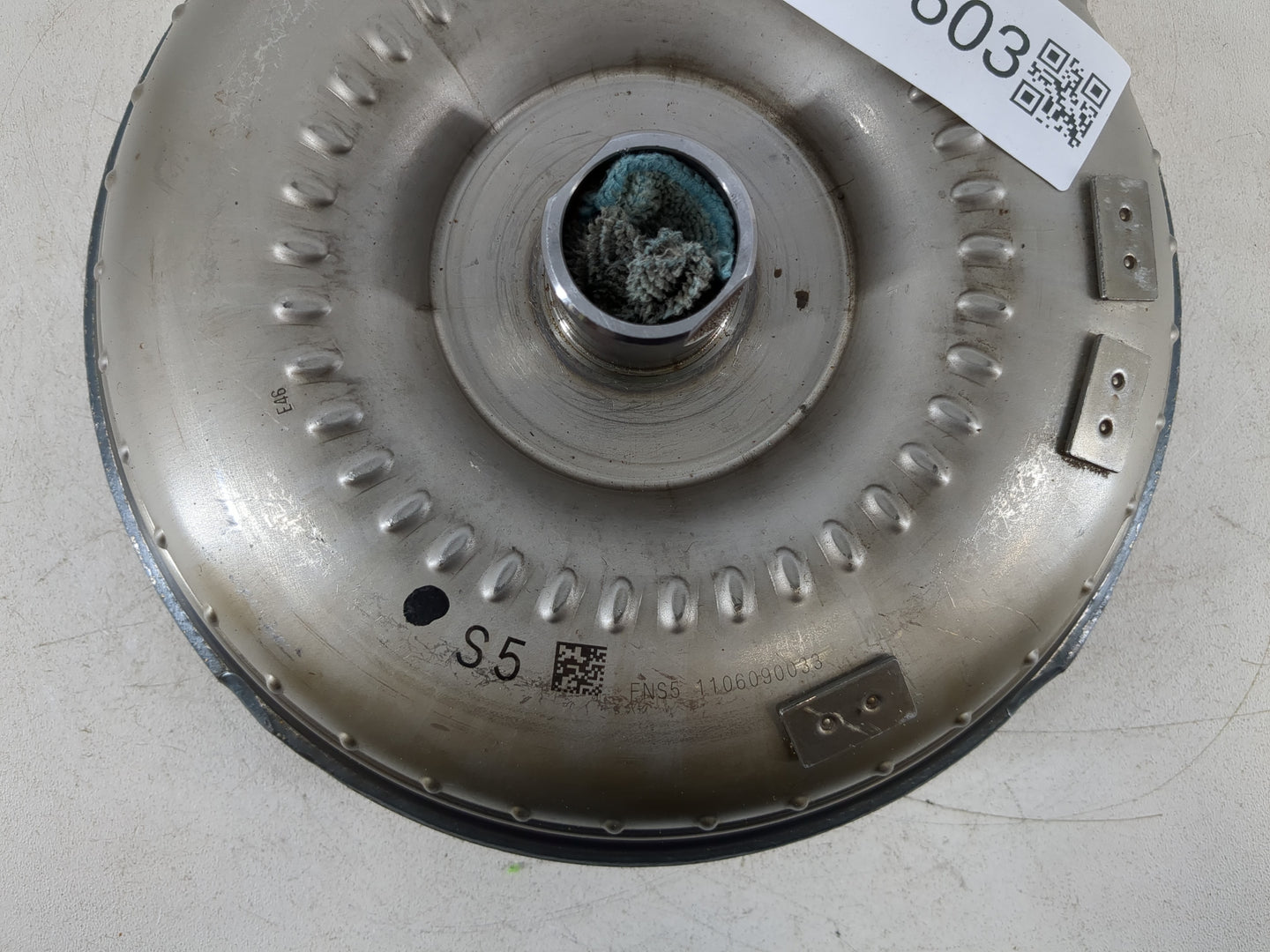 2010 Mazda 3 Torque Converter Automatic Transmission OEM P/N:1106090033 Fits OEM Used Auto Parts - Oemusedautoparts1.com
