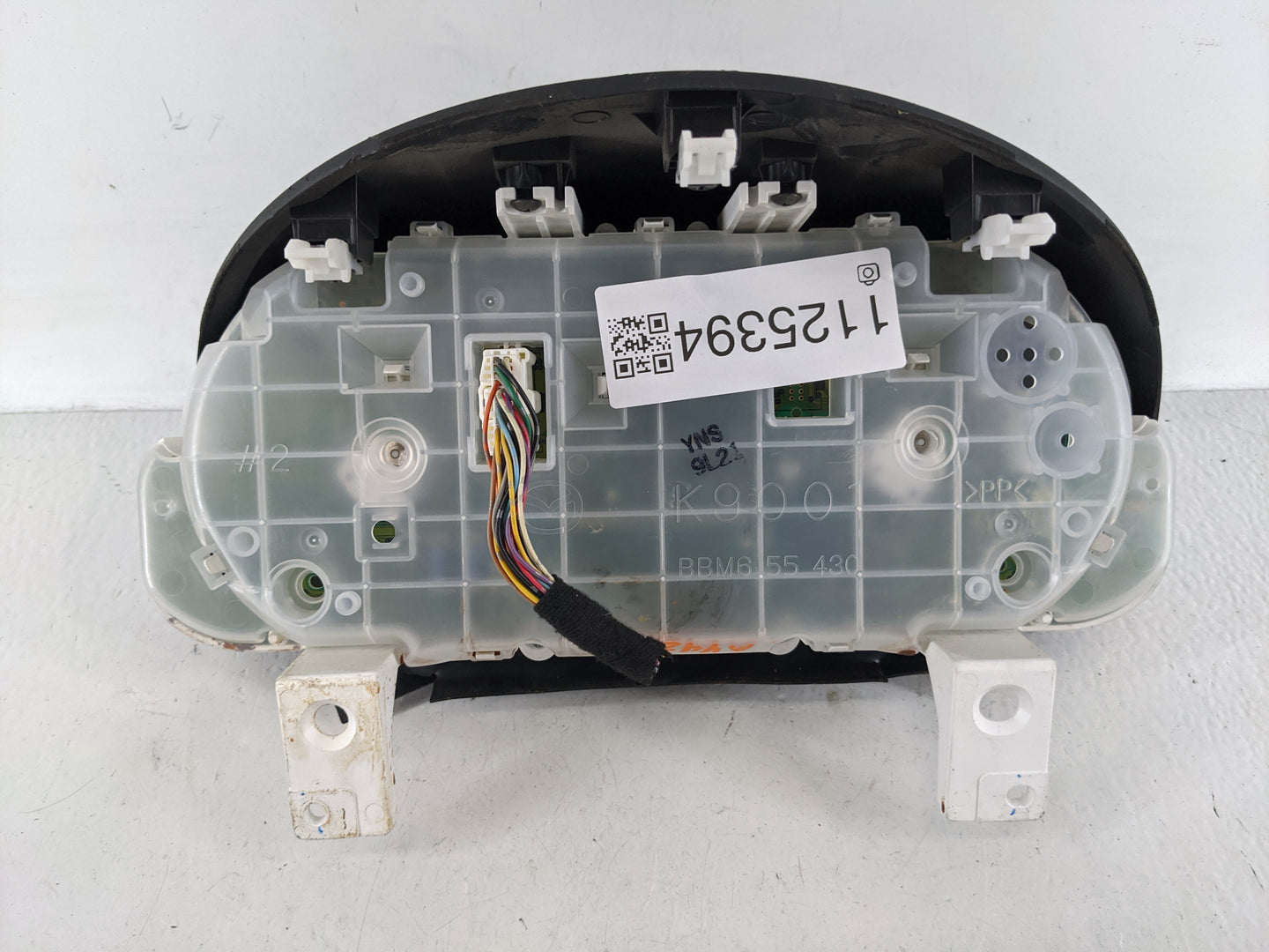 2010-2011 Mazda 3 Instrument Cluster Speedometer Gauges Fits Fits 2010 2011 OEM Used Auto Parts - Oemusedautoparts1.com