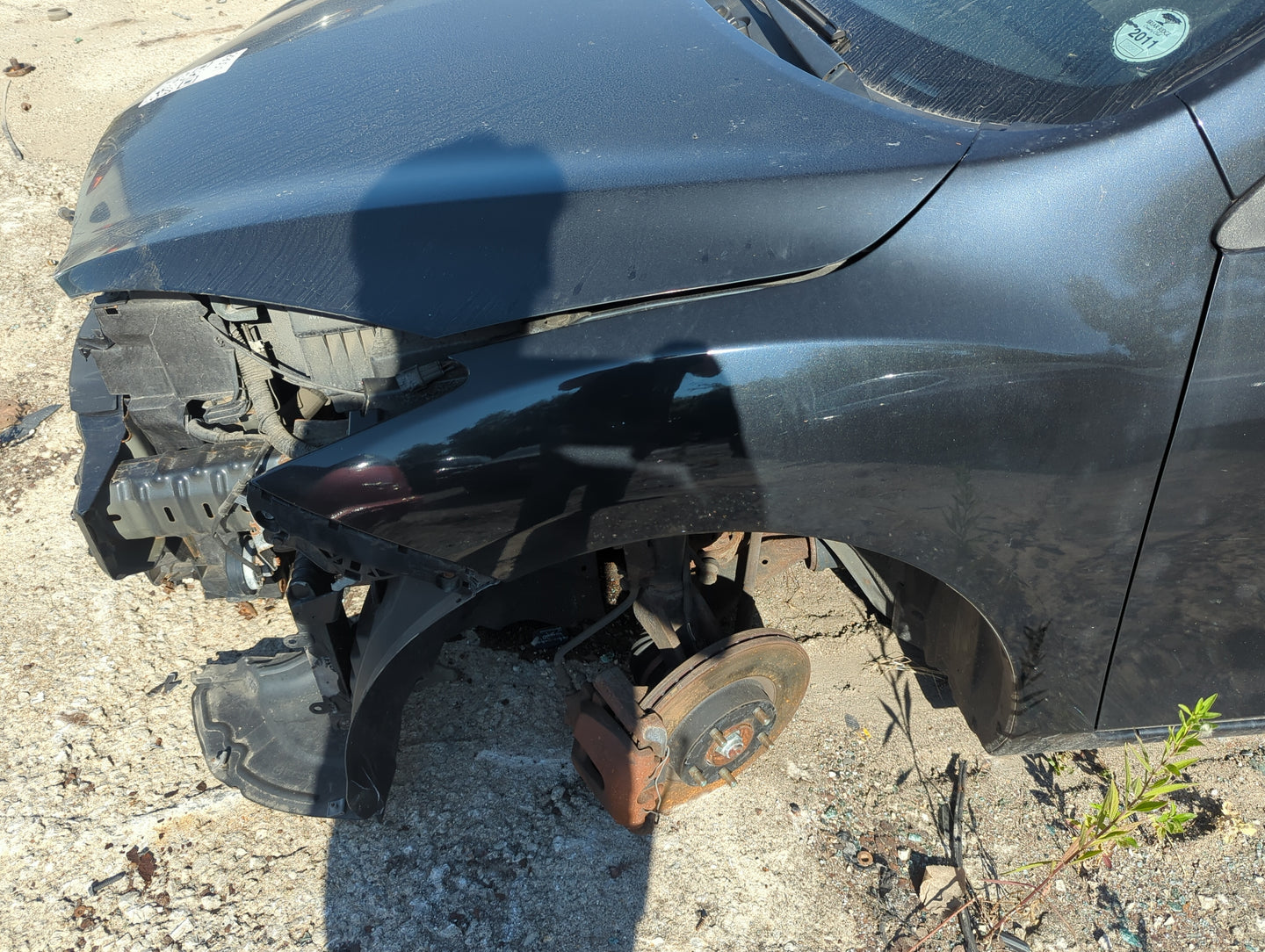 2010-2013 Mazda 3 Driver Fender 1150752 - Oemusedautoparts1.com