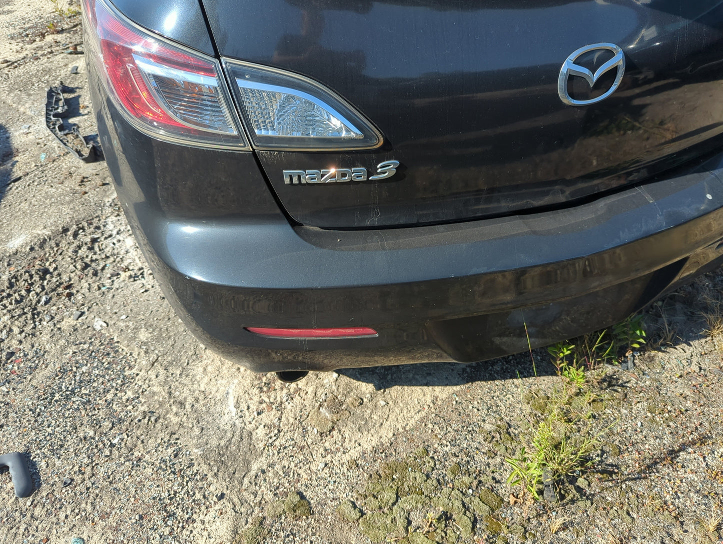 2010-2013 Mazda 3 Rear Bumper Assembly Oem - Oemusedautoparts1.com