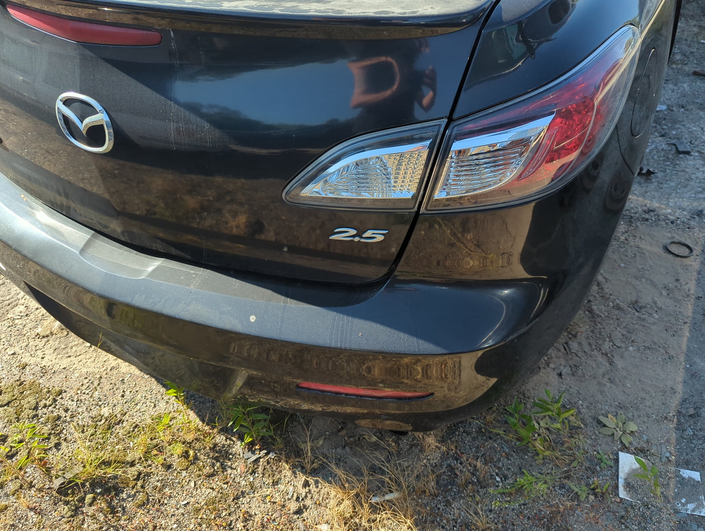 2010-2013 Mazda 3 Rear Bumper Assembly Oem - Oemusedautoparts1.com