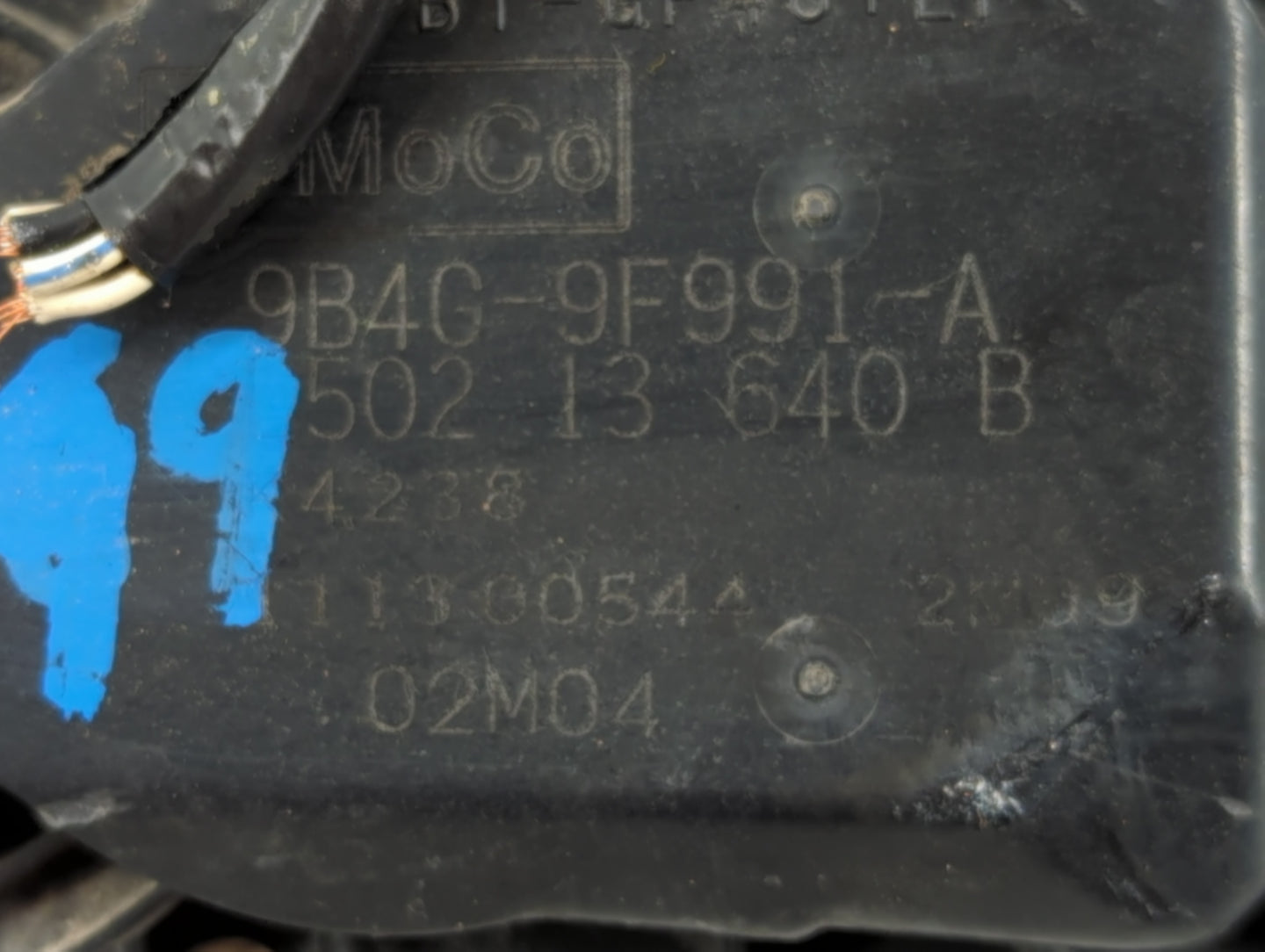 2010-2013 Mazda 3 Throttle Body P/N:9B4G-9F991-A Fits Fits 2009 2010 2011 2012 2013 2014 2015 2016 2017 OEM Used Auto Parts 