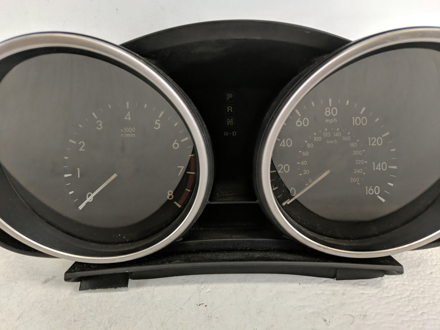 2010-2011 Mazda 3 Instrument Cluster Speedometer Gauges Fits Fits 2010 2011 OEM Used Auto Parts - Oemusedautoparts1.com