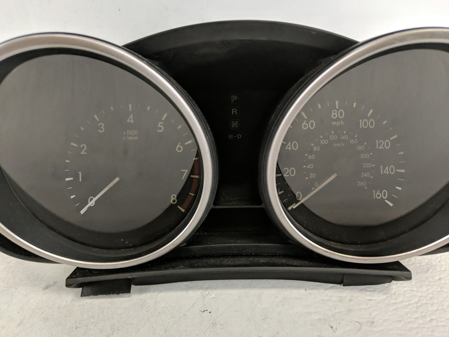 2010-2011 Mazda 3 Instrument Cluster Speedometer Gauges Fits Fits 2010 2011 OEM Used Auto Parts - Oemusedautoparts1.com