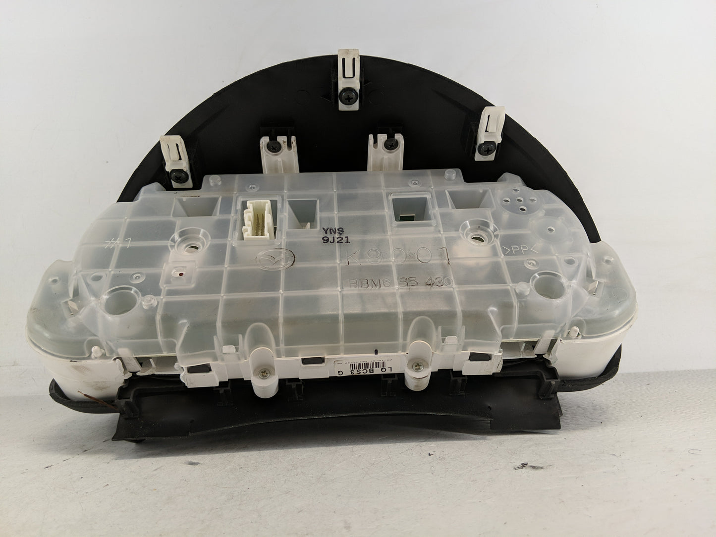 2010-2011 Mazda 3 Instrument Cluster Speedometer Gauges Fits Fits 2010 2011 OEM Used Auto Parts - Oemusedautoparts1.com