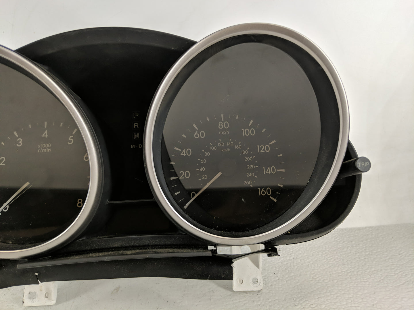 2010-2011 Mazda 3 Instrument Cluster Speedometer Gauges Fits Fits 2010 2011 OEM Used Auto Parts - Oemusedautoparts1.com