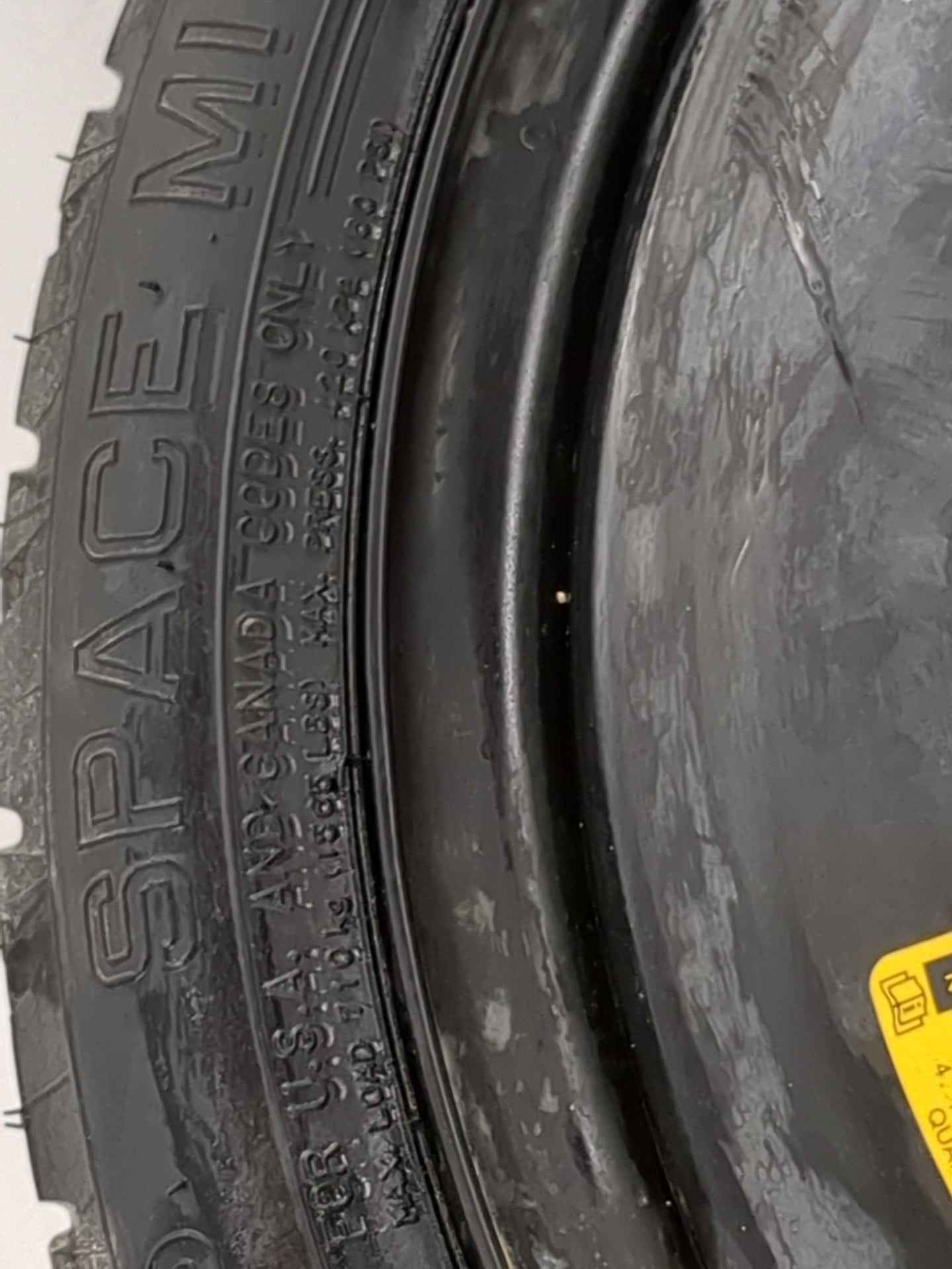 2004-2013 Mazda 3 Spare Donut Tire Wheel Rim Oem - Oemusedautoparts1.com