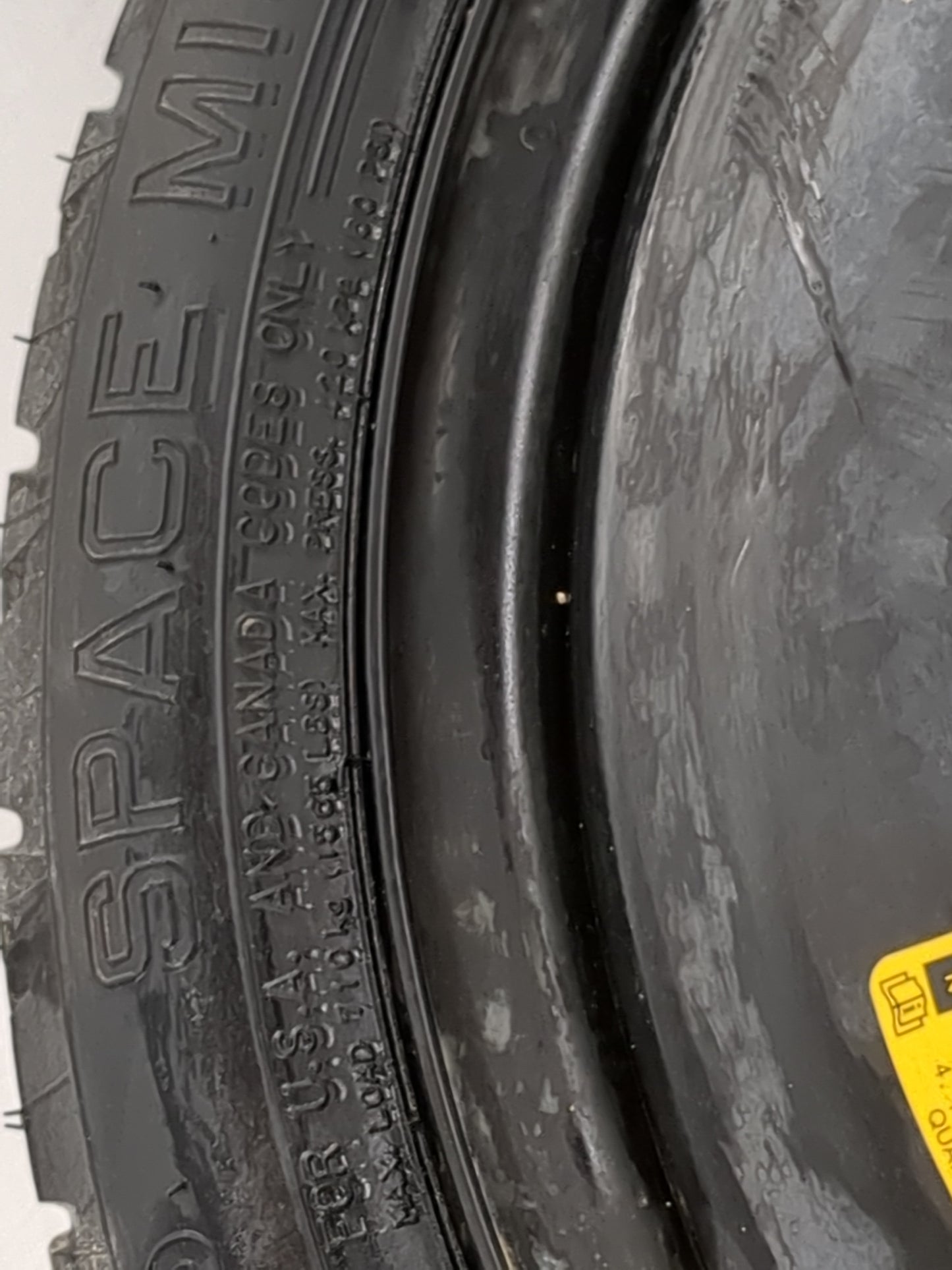 2004-2013 Mazda 3 Spare Donut Tire Wheel Rim Oem - Oemusedautoparts1.com