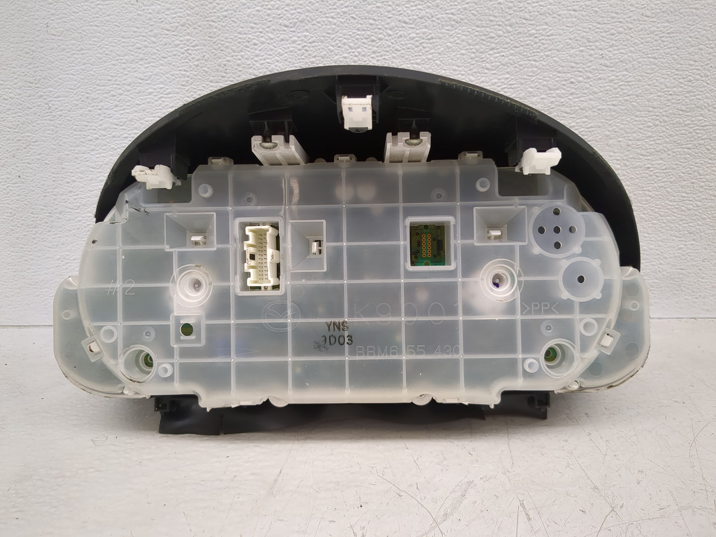 2010-2011 Mazda 3 Instrument Cluster Speedometer Gauges Fits Fits 2010 2011 OEM Used Auto Parts - Oemusedautoparts1.com