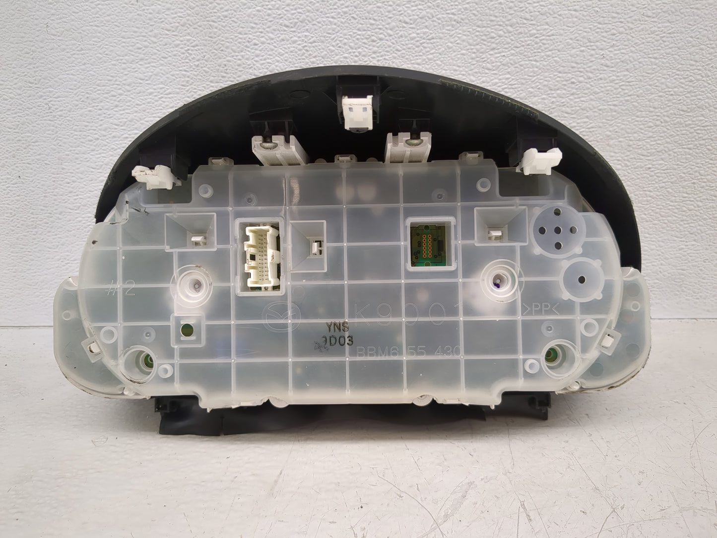 2010-2011 Mazda 3 Instrument Cluster Speedometer Gauges Fits Fits 2010 2011 OEM Used Auto Parts - Oemusedautoparts1.com