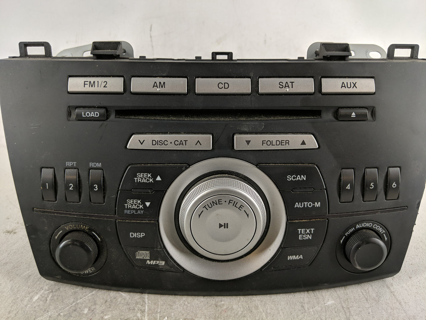 2010 Mazda 3 Radio AM FM Cd Player Receiver Replacement P/N:14799946 BBM2 66 AR0A Fits OEM Used Auto Parts - Oemusedautopart