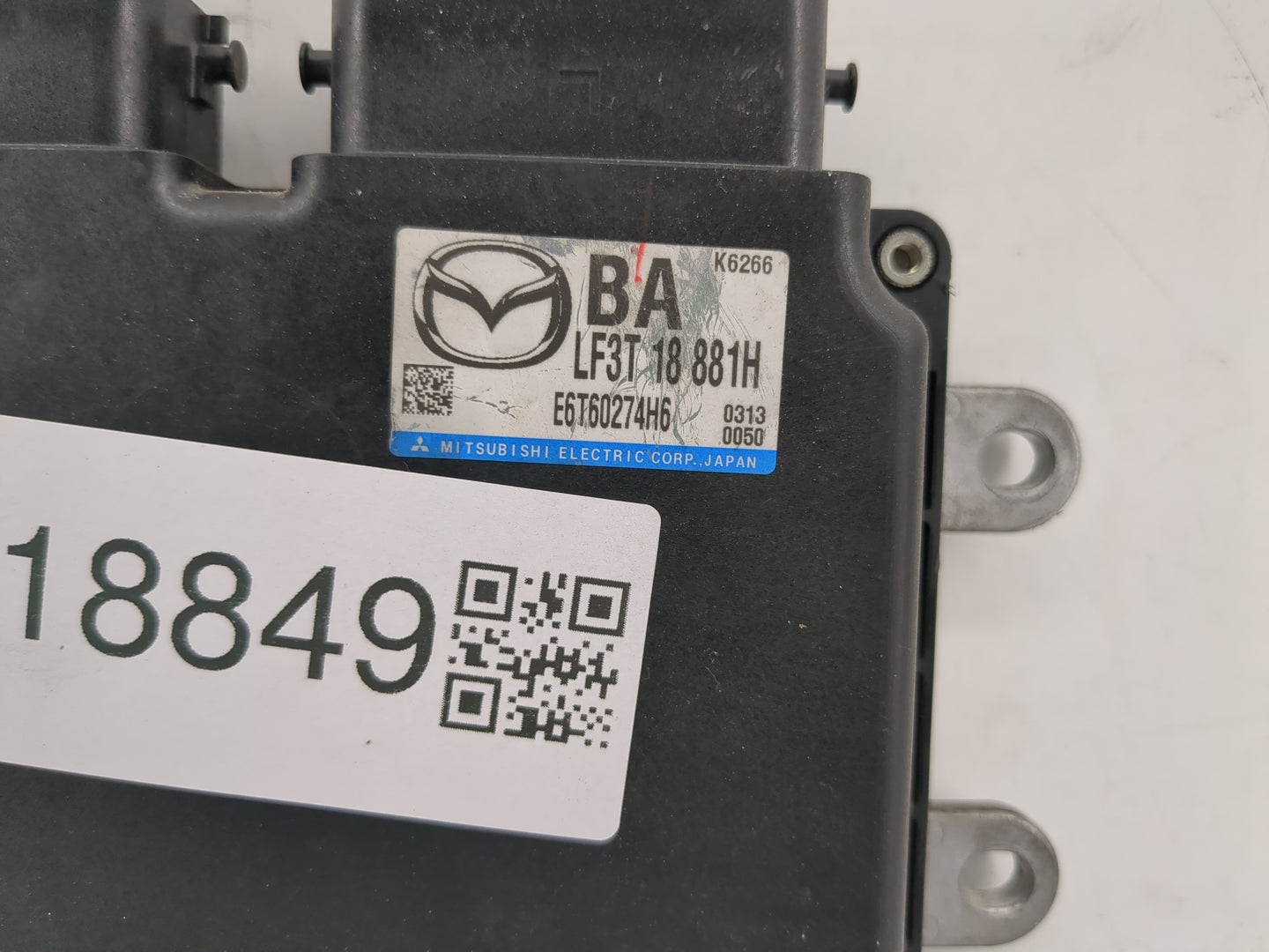 2010 Mazda 3 PCM Engine Control Computer ECU ECM PCU OEM P/N:LF8M 18 881E LF3T 18 881H, LF3T 18 881F, LF3T 18 881G Fits OEM 