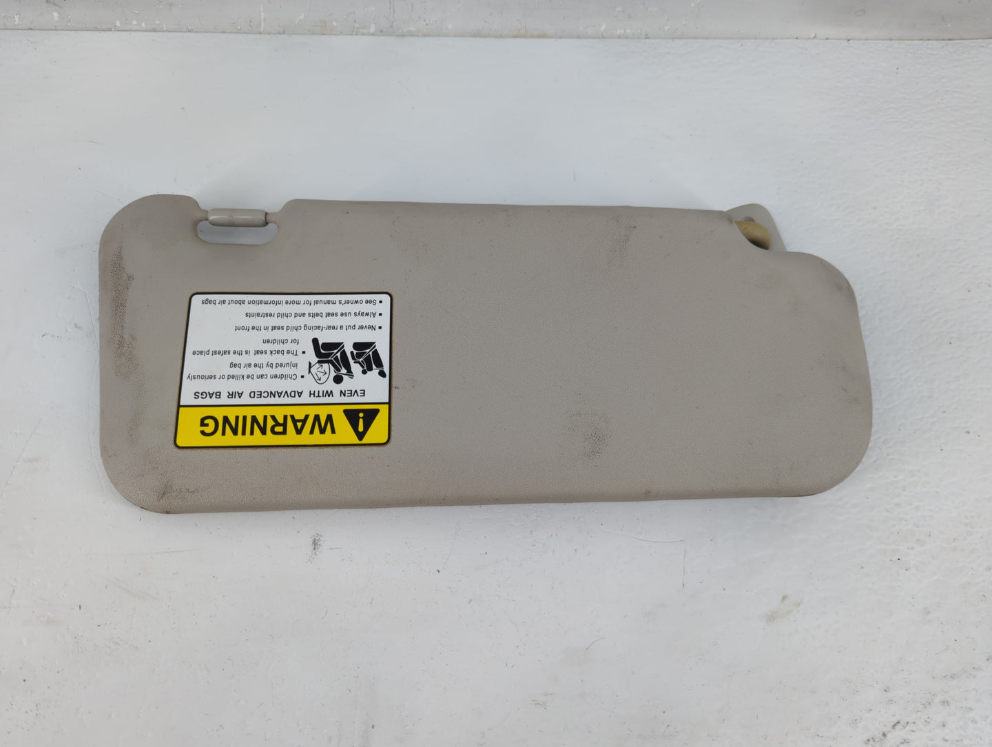 2010-2013 Mazda 3 Sun Visor Shade Replacement Passenger Right Mirror Fits Fits 2010 2011 2012 2013 OEM Used Auto Parts - Oem