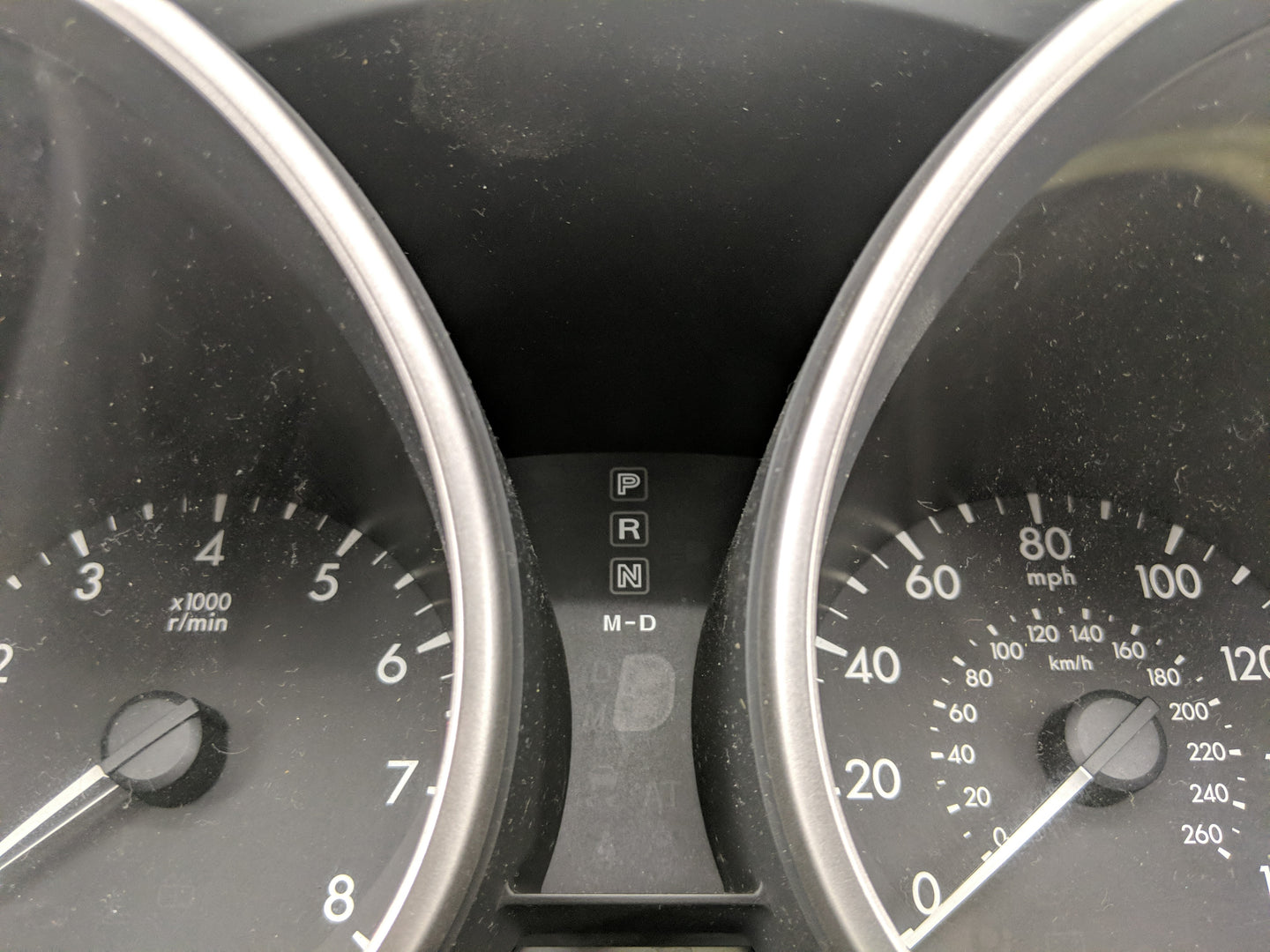 2010-2011 Mazda 3 Instrument Cluster Speedometer Gauges P/N:LB BBM5 L Fits Fits 2010 2011 OEM Used Auto Parts - Oemusedautop