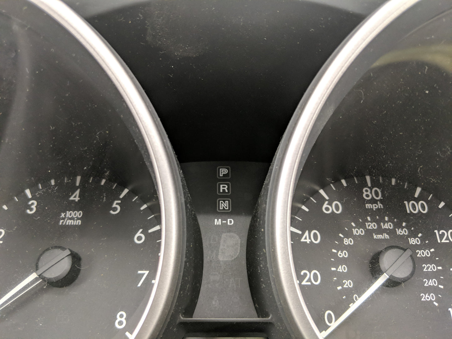 2010-2011 Mazda 3 Instrument Cluster Speedometer Gauges P/N:LB BBM5 L Fits Fits 2010 2011 OEM Used Auto Parts - Oemusedautop