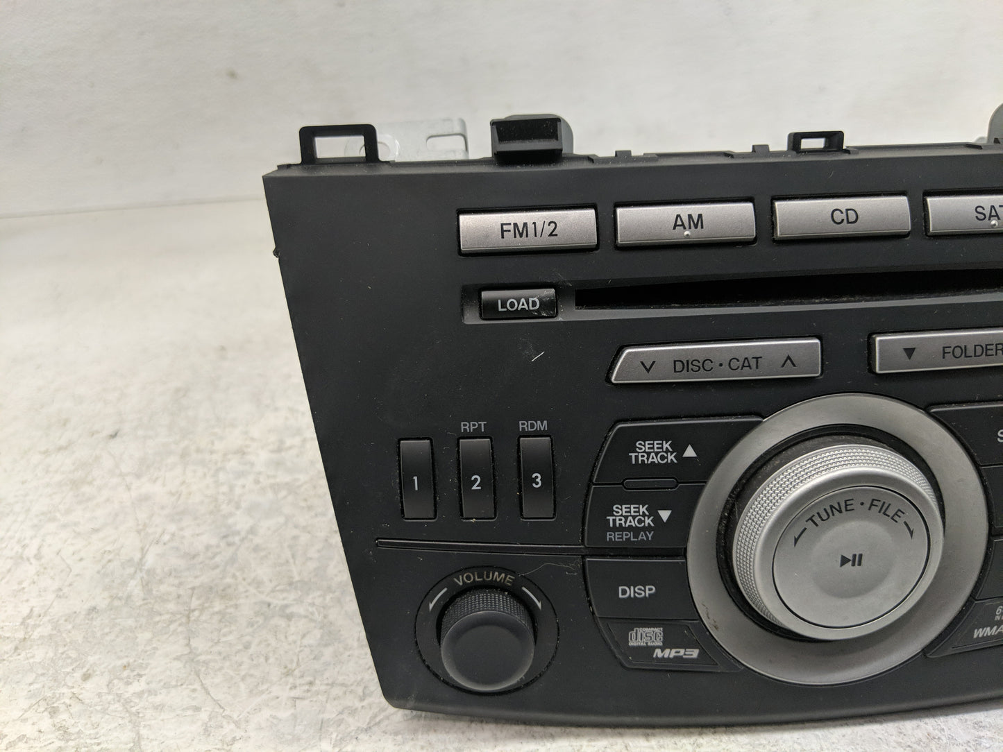 2010 Mazda 3 Radio AM FM Cd Player Receiver Replacement Fits OEM Used Auto Parts - Oemusedautoparts1.com