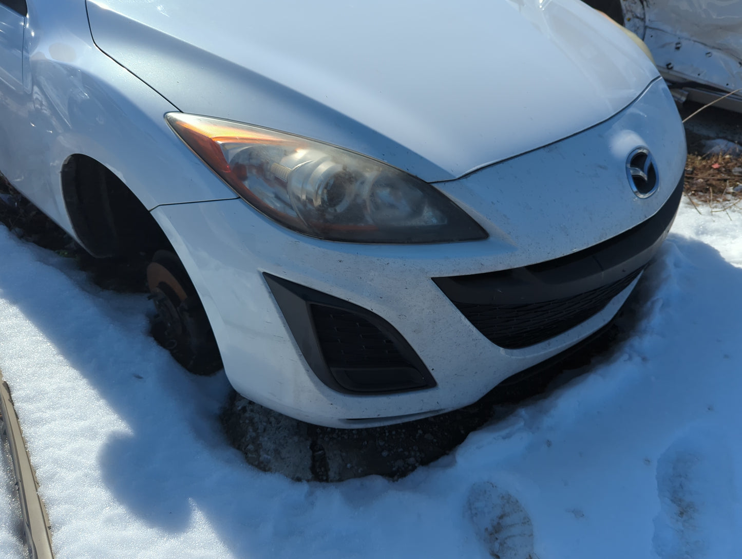 2010-2011 Mazda 3 Front Bumper - Oem - Oemusedautoparts1.com