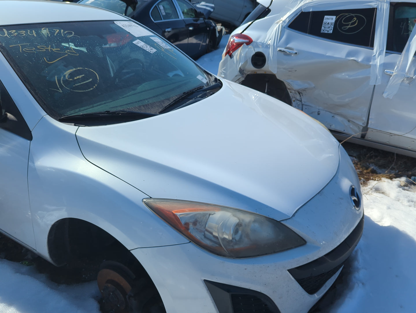 2010-2013 Mazda 3 Hood Oem - Oemusedautoparts1.com