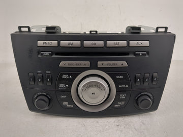 2010 Mazda 3 Radio AM FM Cd Player Receiver Replacement P/N:BBM466ARXB Fits OEM Used Auto Parts - Oemusedautoparts1.com