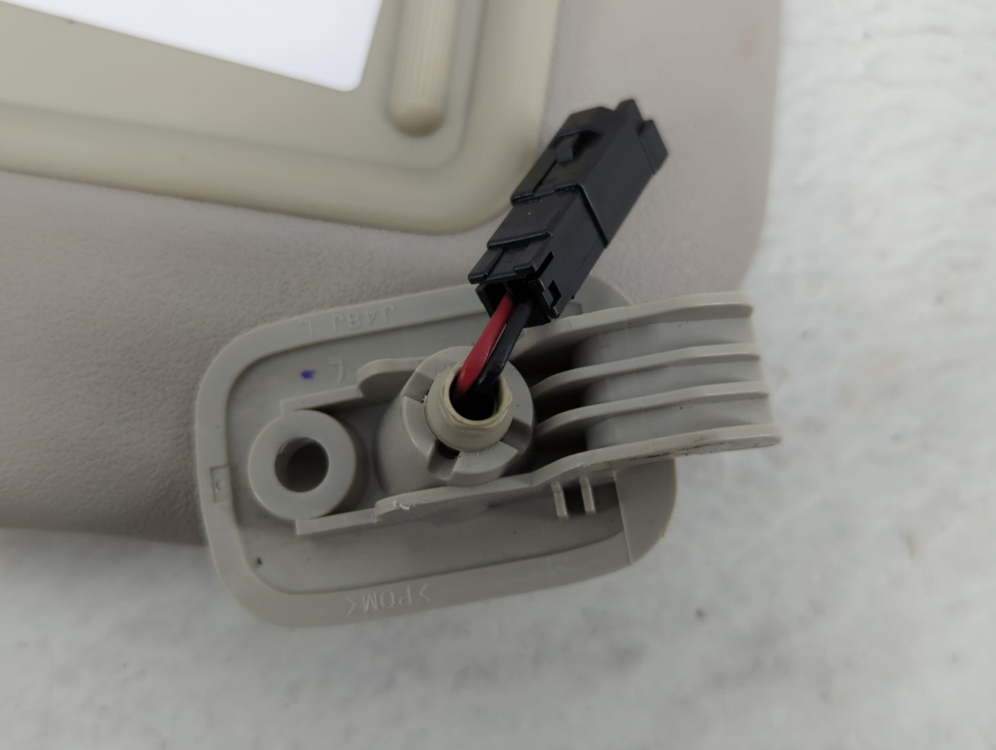 2010-2013 Mazda 3 Sun Visor Shade Replacement Driver Left Mirror Fits Fits 2010 2011 2012 2013 OEM Used Auto Parts - Oemused