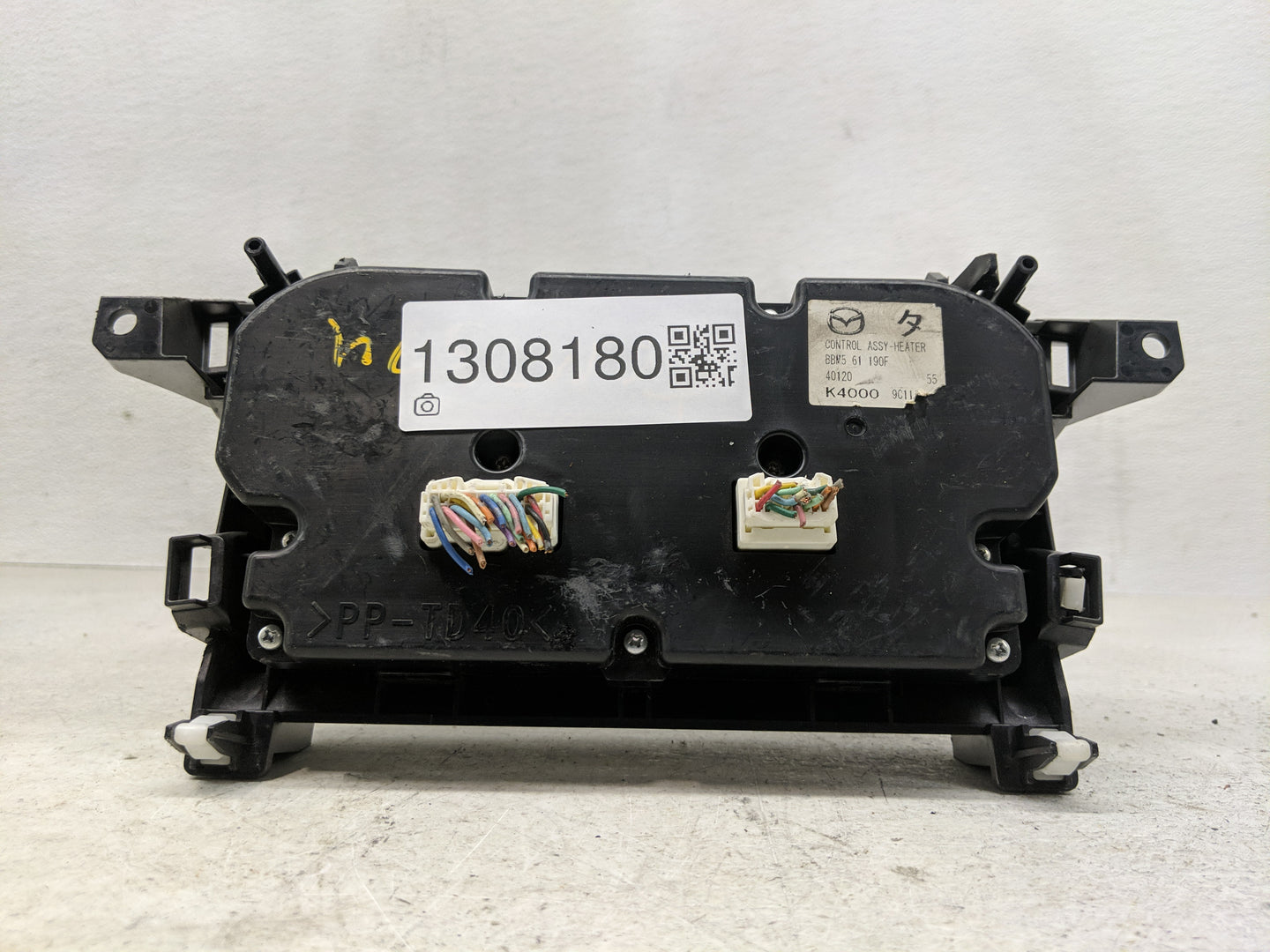 2010-2011 Mazda 3 Climate Control Module Temperature AC/Heater Replacement P/N:BBM5 61 190F Fits Fits 2010 2011 OEM Used Aut