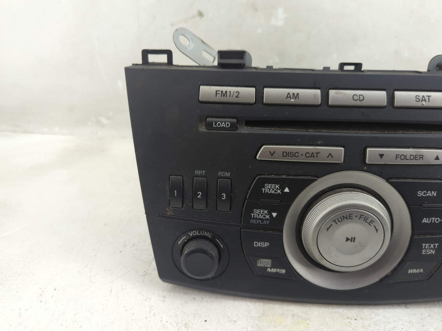 2010 Mazda 3 Radio AM FM Cd Player Receiver Replacement P/N:14799946 Fits OEM Used Auto Parts - Oemusedautoparts1.com