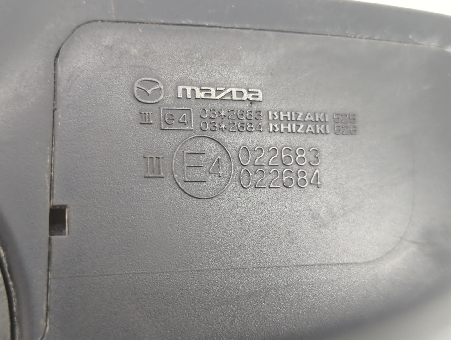 2010-2013 Mazda 3 Passenger Side View Mirror - Right Door Mirror OEM Used - Oemusedautoparts1.com