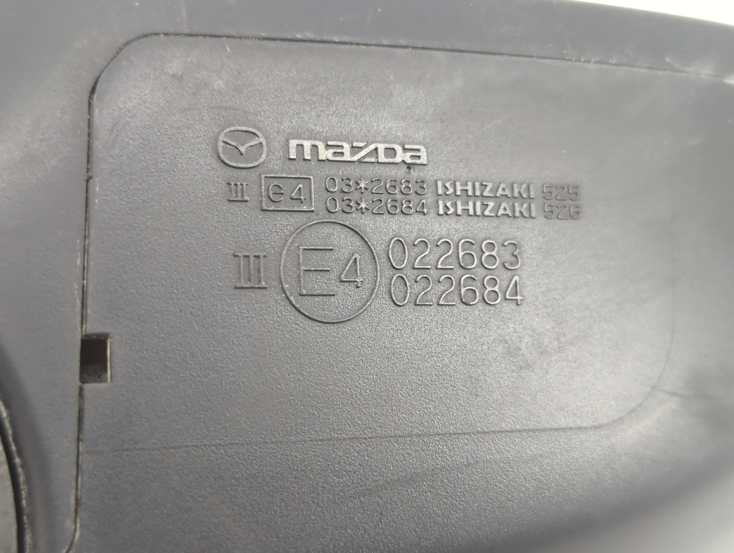 2010-2013 Mazda 3 Passenger Side View Mirror - Right Door Mirror OEM Used - Oemusedautoparts1.com