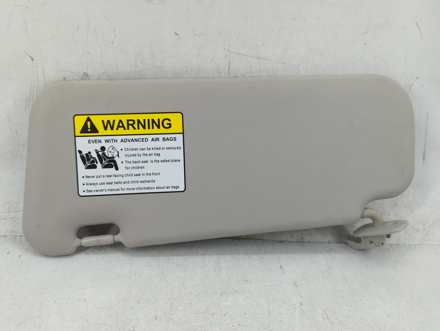 2010-2013 Mazda 3 Sun Visor Shade Replacement Passenger Right Mirror Fits Fits 2010 2011 2012 2013 OEM Used Auto Parts - Oem