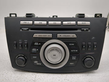 2010 Mazda 3 Radio AM FM Cd Player Receiver Replacement P/N:BBM2 66 AR0A Fits OEM Used Auto Parts - Oemusedautoparts1.com