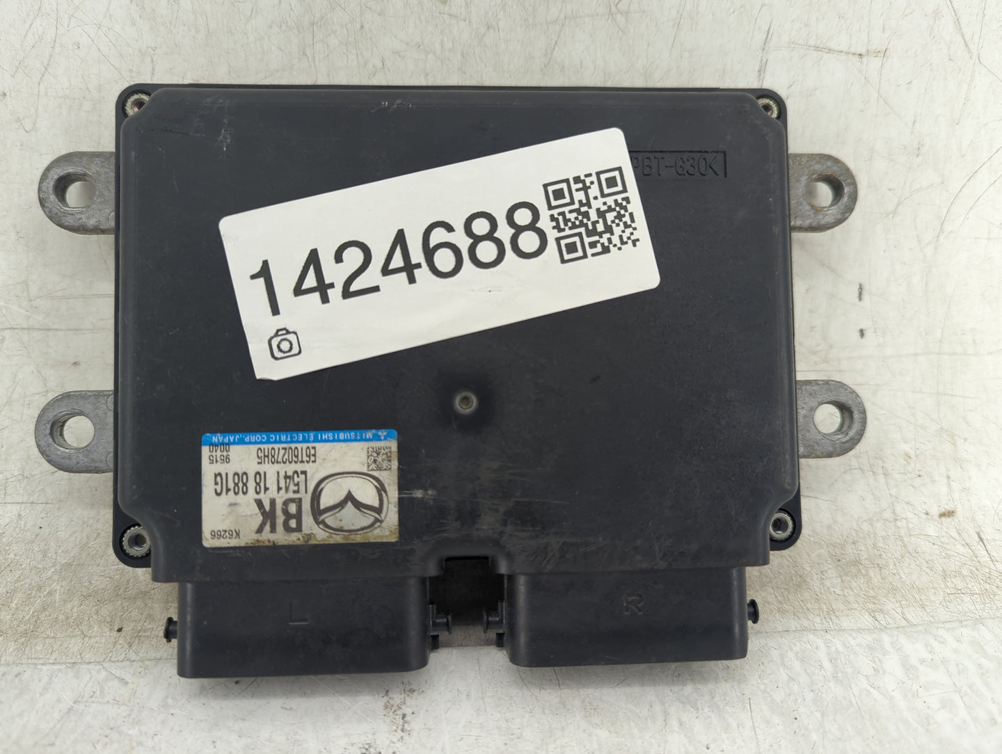 2010 Mazda 3 PCM Engine Control Computer ECU ECM PCU OEM P/N:L541 18 881G Fits OEM Used Auto Parts - Oemusedautoparts1.com