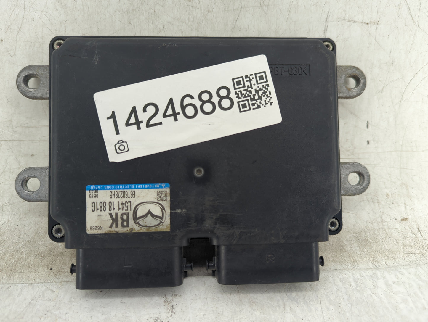 2010 Mazda 3 PCM Engine Control Computer ECU ECM PCU OEM P/N:L541 18 881G Fits OEM Used Auto Parts - Oemusedautoparts1.com