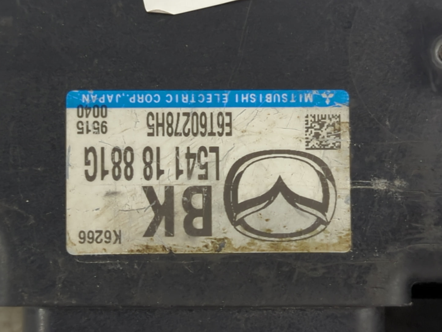 2010 Mazda 3 PCM Engine Control Computer ECU ECM PCU OEM P/N:L541 18 881G Fits OEM Used Auto Parts - Oemusedautoparts1.com