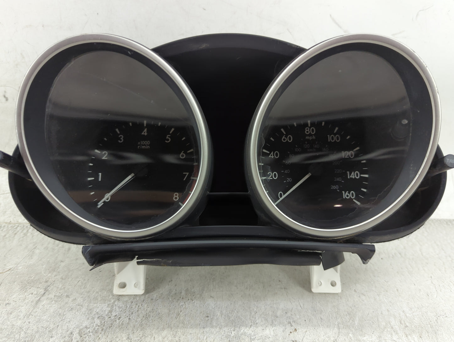 2010-2011 Mazda 3 Instrument Cluster Speedometer Gauges Miles: Fits Fits 2010 2011 OEM Used Auto Parts - Oemusedautoparts1.c