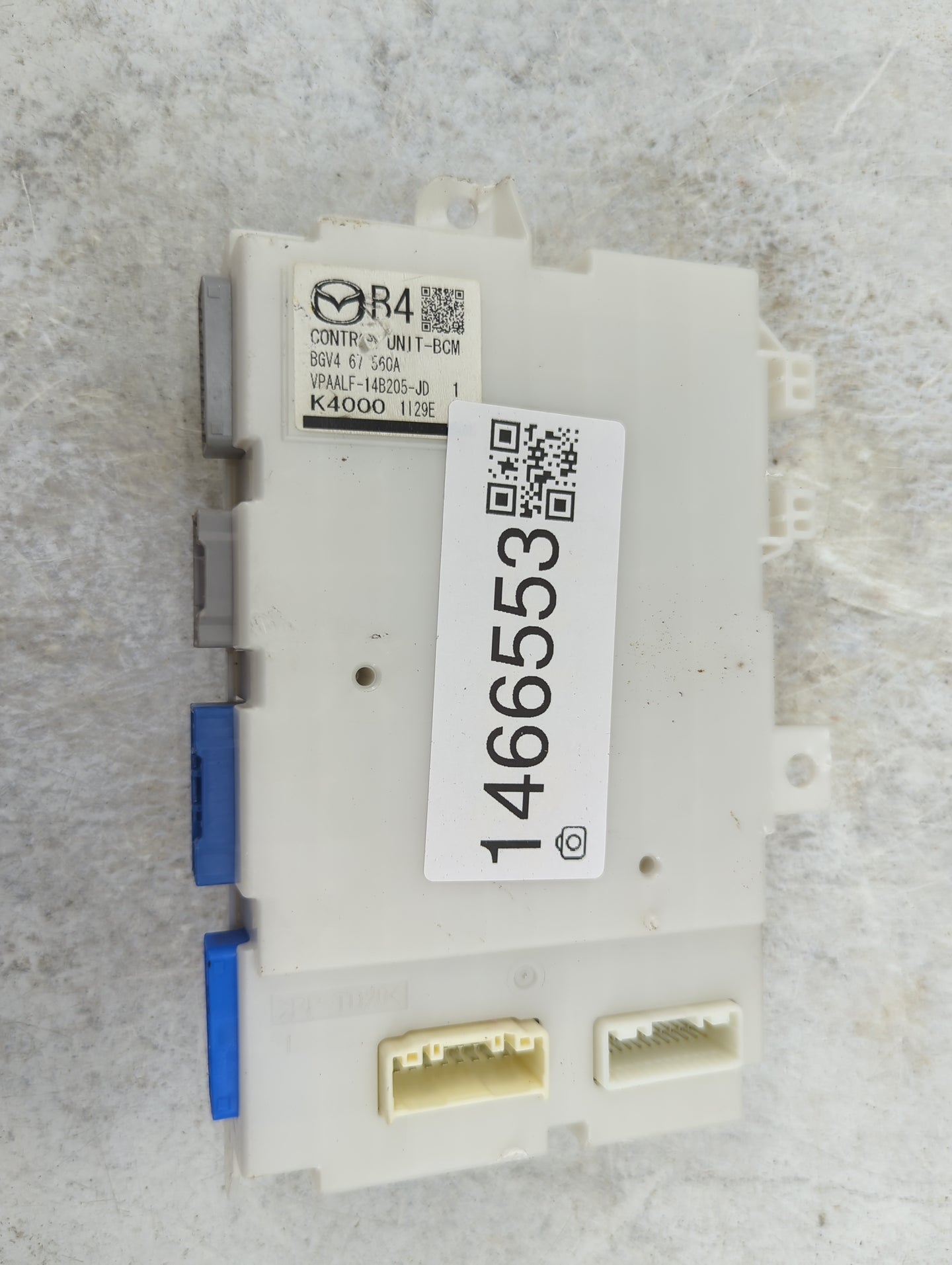 2010 Mazda 3 Body Control Module Bcm Bgv4 67 560a|vpaalf-14b205-jd - Oemusedautoparts1.com