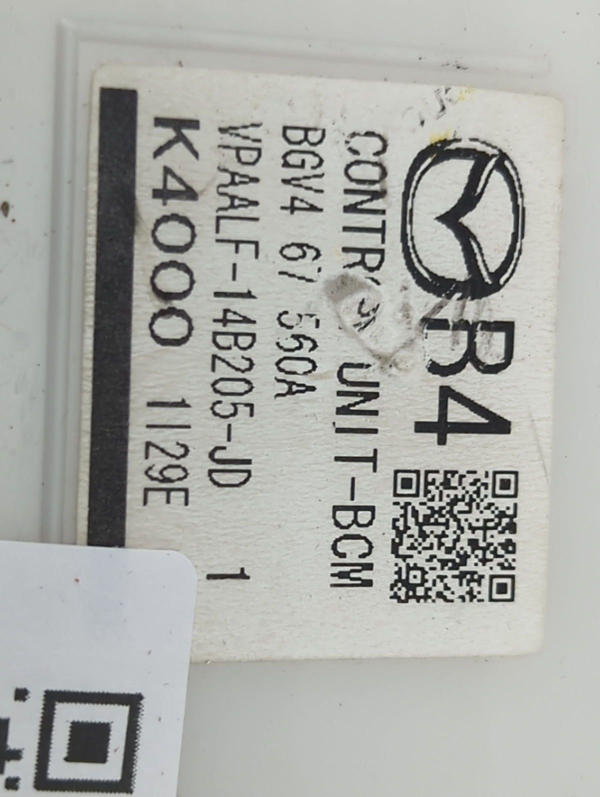 2010 Mazda 3 Body Control Module Bcm Bgv4 67 560a|vpaalf-14b205-jd - Oemusedautoparts1.com