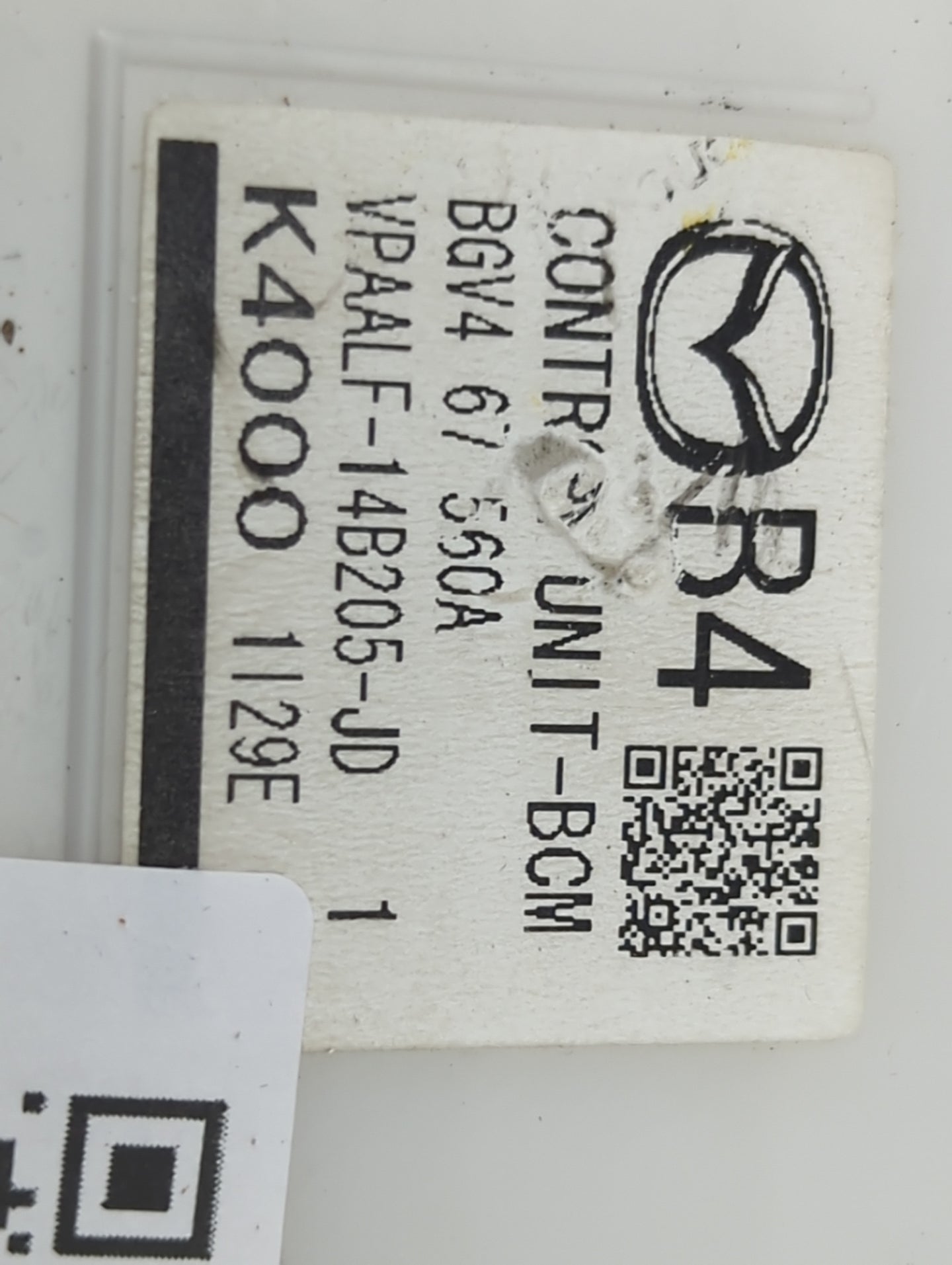 2010 Mazda 3 Body Control Module Bcm Bgv4 67 560a|vpaalf-14b205-jd - Oemusedautoparts1.com