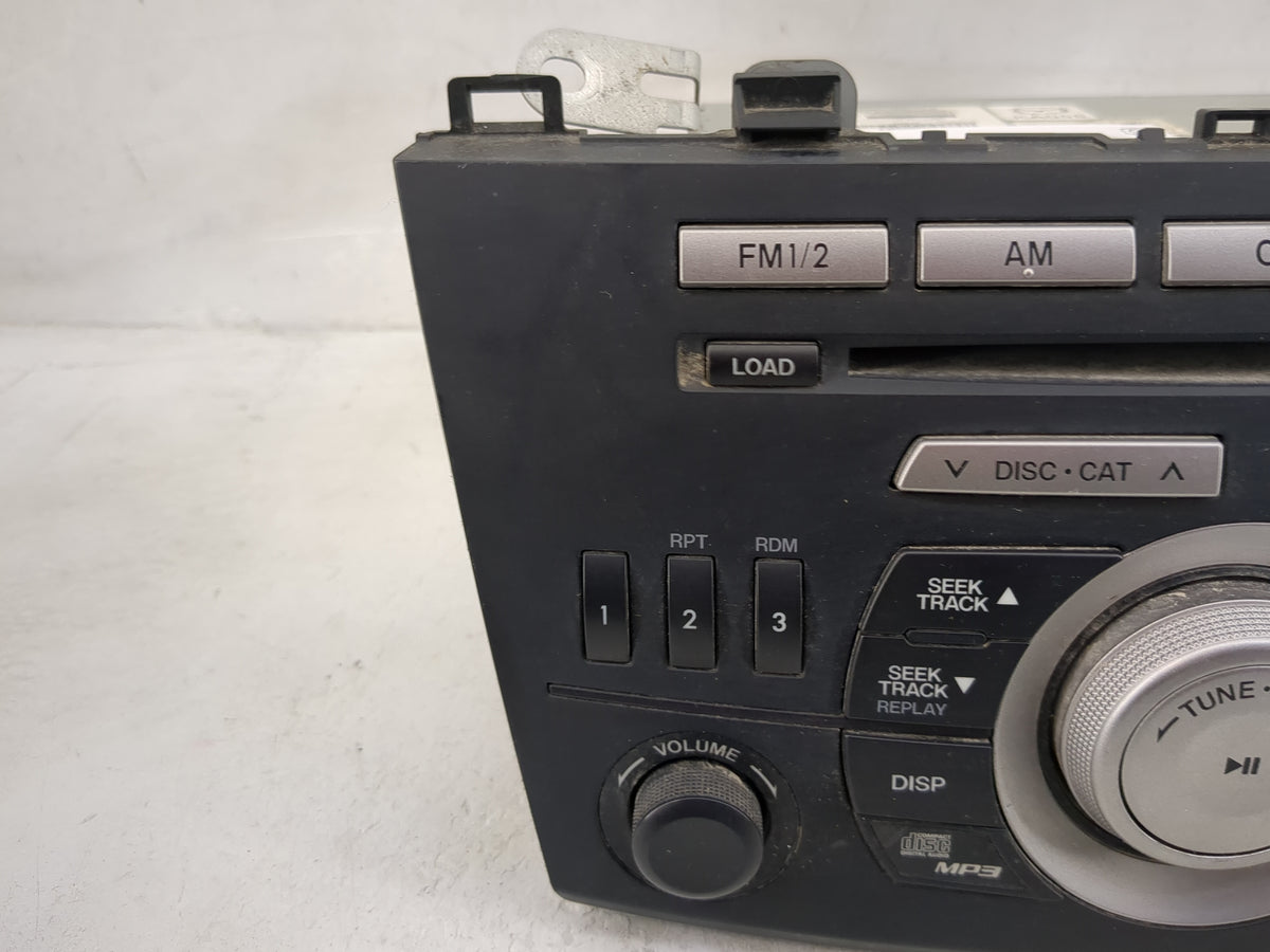 2010 Mazda 3 Radio AM FM Cd Player Receiver Replacement P/N:BBM366ARXA CQ-EM6860AT Fits OEM Used Auto Parts - Oemusedautopar