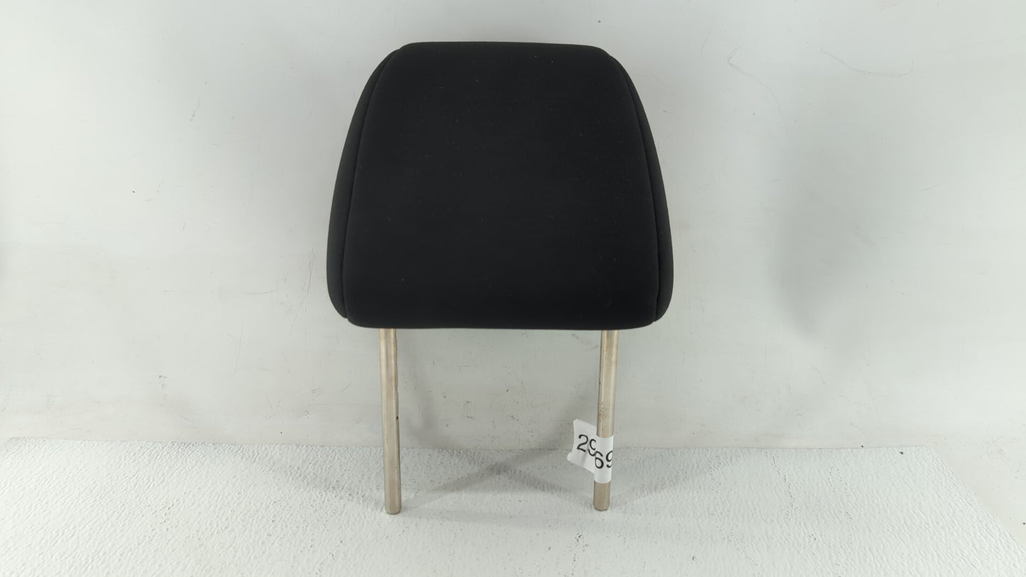 2010-2010 Mazda 3 Headrest Head Rest Front Driver Passenger Seat Black - Oemusedautoparts1.com