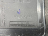 2010 Mazda 3 Fusebox Fuse Box Panel Relay Module P/N:BBM5-66761 BBM6-66791 Fits OEM Used Auto Parts - Oemusedautoparts1.com