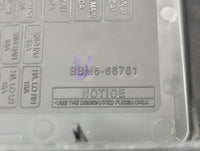2010 Mazda 3 Fusebox Fuse Box Panel Relay Module P/N:BBM5-66761 Fits OEM Used Auto Parts - Oemusedautoparts1.com