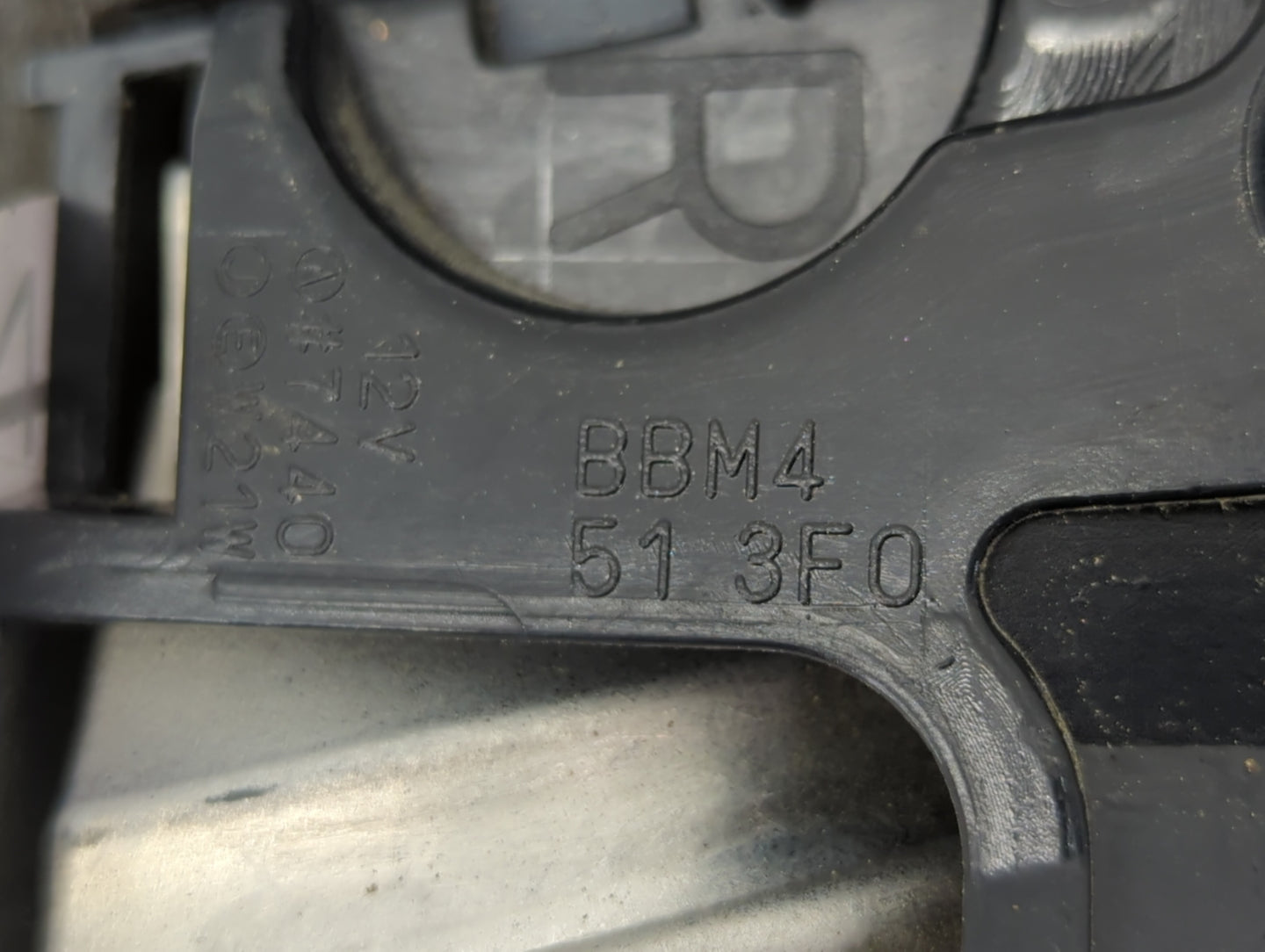 2010-2013 Mazda 3 Tail Light Assembly Passenger Right OEM P/N:BBM4 51 3F0 Fits Fits 2010 2011 2012 2013 OEM Used Auto Parts 