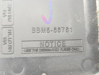 2010 Mazda 3 Fusebox Fuse Box Panel Relay Module P/N:BBM6-66761 Fits OEM Used Auto Parts - Oemusedautoparts1.com