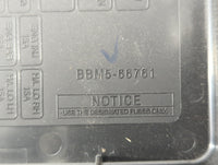 2010 Mazda 3 Fusebox Fuse Box Panel Relay Module P/N:BBM5-66761 Fits OEM Used Auto Parts - Oemusedautoparts1.com