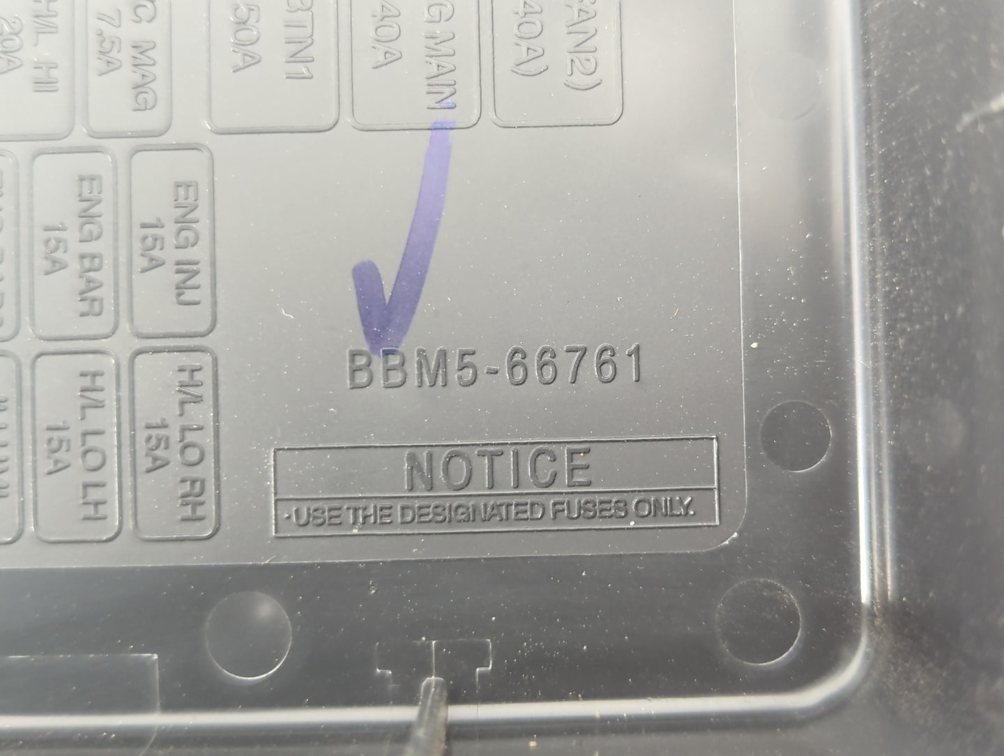 2010-2013 Mazda 3 Chassis Control Module Ccm Bcm Body Control Bbm5-66761 - Oemusedautoparts1.com