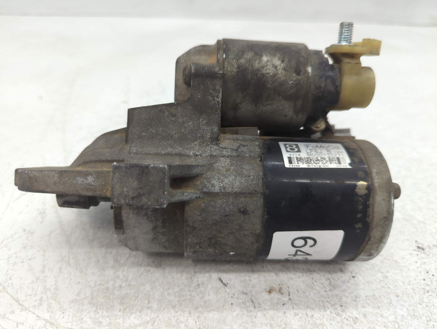 2010-2013 Mazda 3 Car Starter Motor Solenoid OEM P/N:M000T33271 Fits Fits 2010 2011 2012 2013 OEM Used Auto Parts - Oemuseda