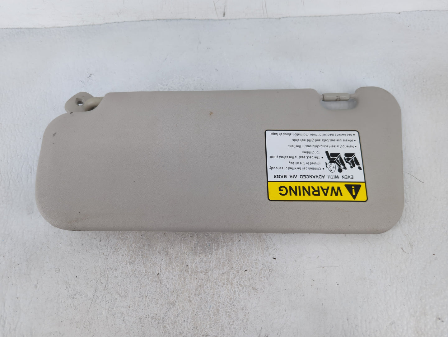 2010-2013 Mazda 3 Sun Visor Shade Replacement Passenger Right Mirror Fits Fits 2010 2011 2012 2013 OEM Used Auto Parts - Oem