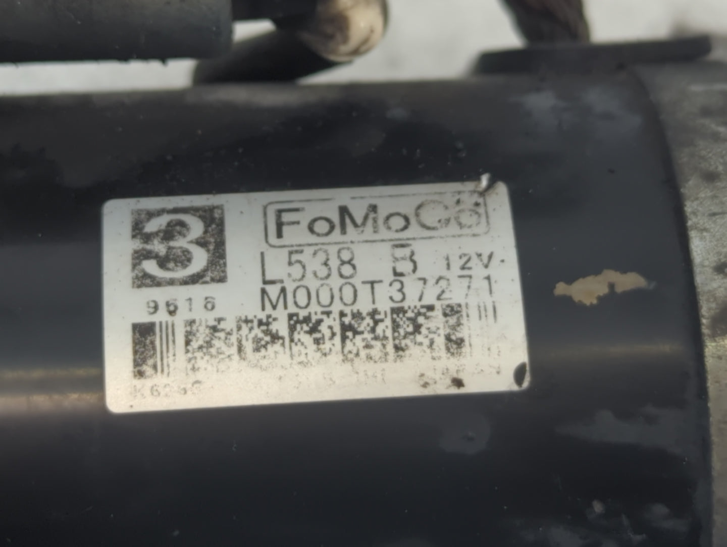 2010-2012 Mazda 3 Car Starter Motor Solenoid OEM P/N:M000T37271 Fits Fits 2010 2011 2012 2013 OEM Used Auto Parts - Oemuseda