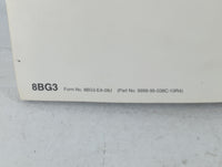 2010 Mazda 3 Owners Manual Book Guide P/N:9999-95-038C-10R4 OEM Used Auto Parts - Oemusedautoparts1.com