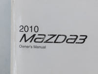 2010 Mazda 3 Owners Manual Book Guide P/N:9999-EC-038C-10R4 OEM Used Auto Parts - Oemusedautoparts1.com